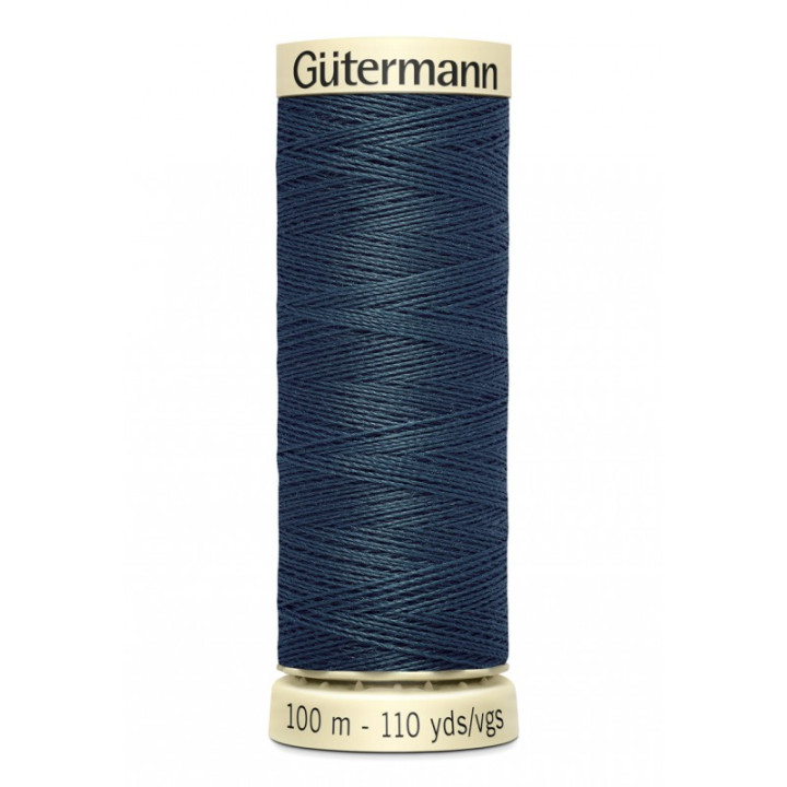 Bobine de Fil pour tout coudre Gutermann 100 m - N°598 bleu marine