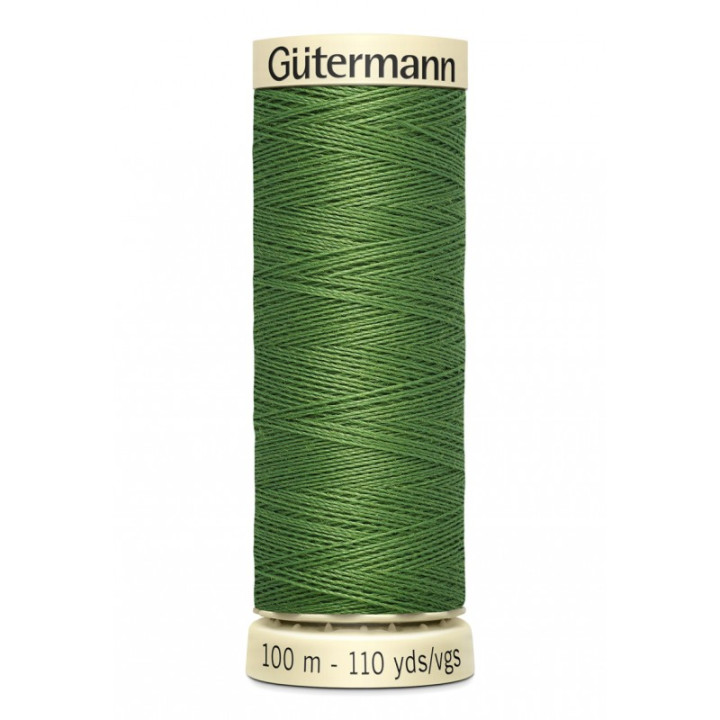 Bobine de Fil pour tout coudre Gutermann 100 m - N°919 vert