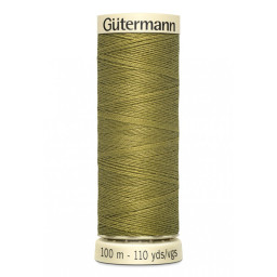 Bobine de Fil pour tout coudre Gutermann 100 m - N°397 vert
