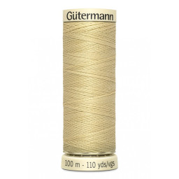 Bobine de Fil pour tout coudre Gutermann 100 m - N°249 beige