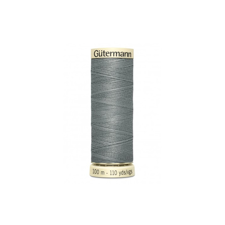 Bobine de Fil pour tout coudre Gutermann 100 m - N°700 gris