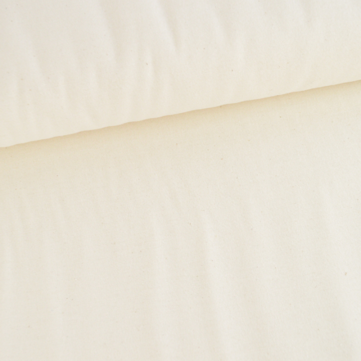 Flanelle de coton Ecru - Okeo tex