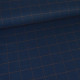 Tissu à carreaux Bleu marine et camel
