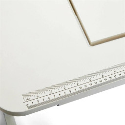 Table de couture pliante - Blanche
