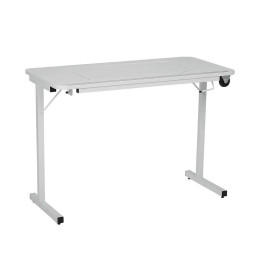 Table de couture pliante - Blanche