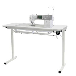 Table de couture pliante - Blanche