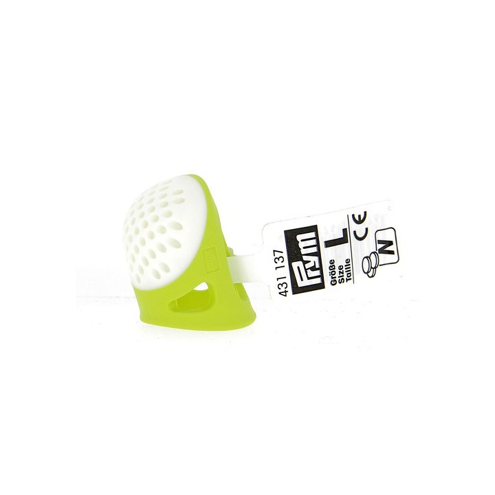 Dé à coudre Ergonomic Vert Taille L grand - Prym
