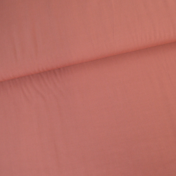 Tissu popeline de Viscose Bois de Rose