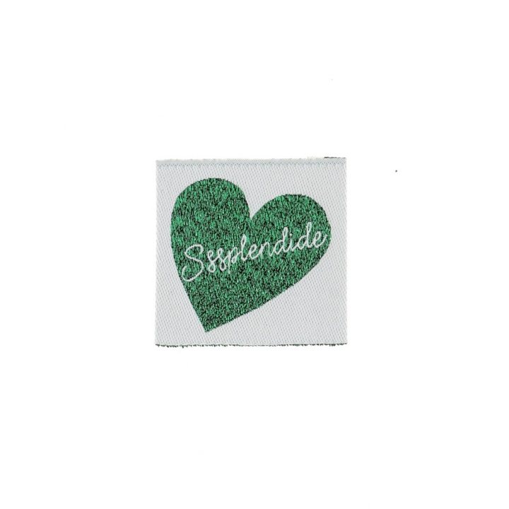 Etiquette tissée - Splendide