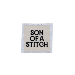 Etiquette tissée - Son of a stitch