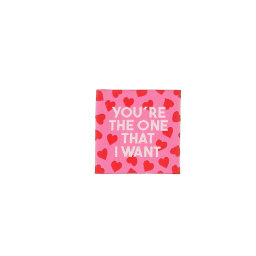 Etiquette tissée - You're the one that i want