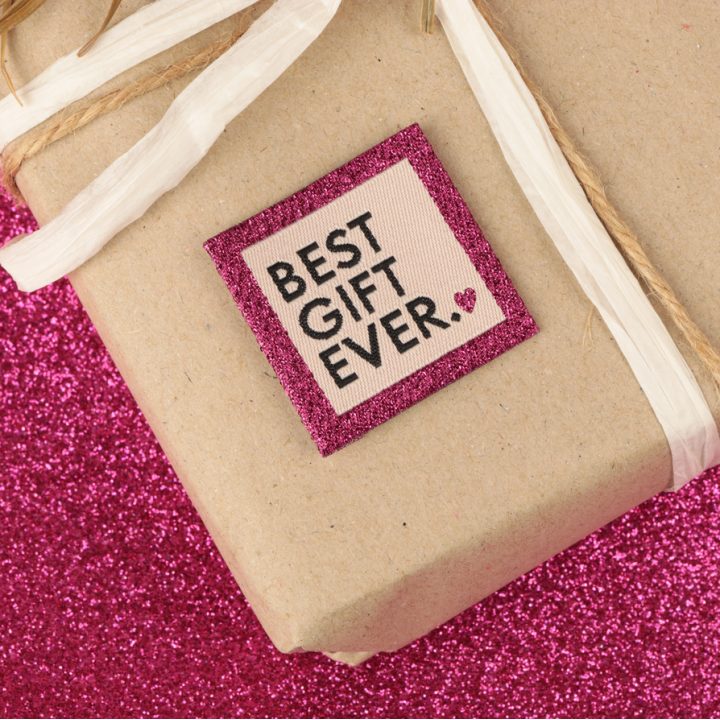 Etiquette tissée - Best Gift Ever