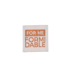 Etiquette tissée - For me Formidable