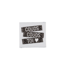 Etiquette tissée - Couds Couds toi