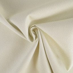 Tissu occultant isolant thermique double face indiana Blanc cassé
