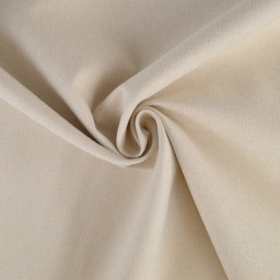 Tissu occultant isolant thermique double face indiana Ecru