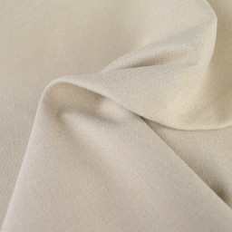 Tissu occultant isolant thermique double face indiana Ecru