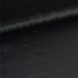 Tissu Satin de viscose lourd uni - Noir