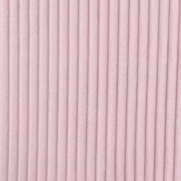 Tissu minky Rayures côtelé Ernest coloris Rose