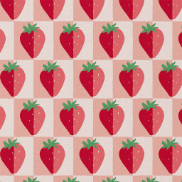 Tissu coton imprimé Mariguette motif fraises - OEKO TEX
