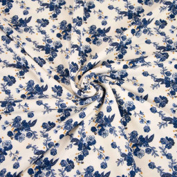 Tissu jersey de viscose Japan pottery - Oeko tex