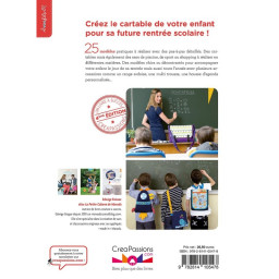 Livre cartables et sacs à dos - créapassions