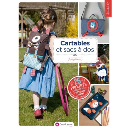 Livre cartables et sacs à dos - créapassions