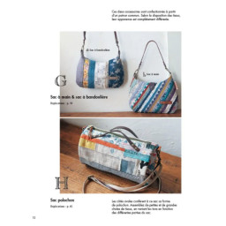 35 sacs & accessoires en lisières et chutes de tissus