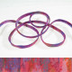 Ruban Spaghetti Liberty Polly Geneviève rose - 4mm