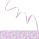 Ruban Spaghetti Liberty D'Anjo Coast orchidée - 4mm