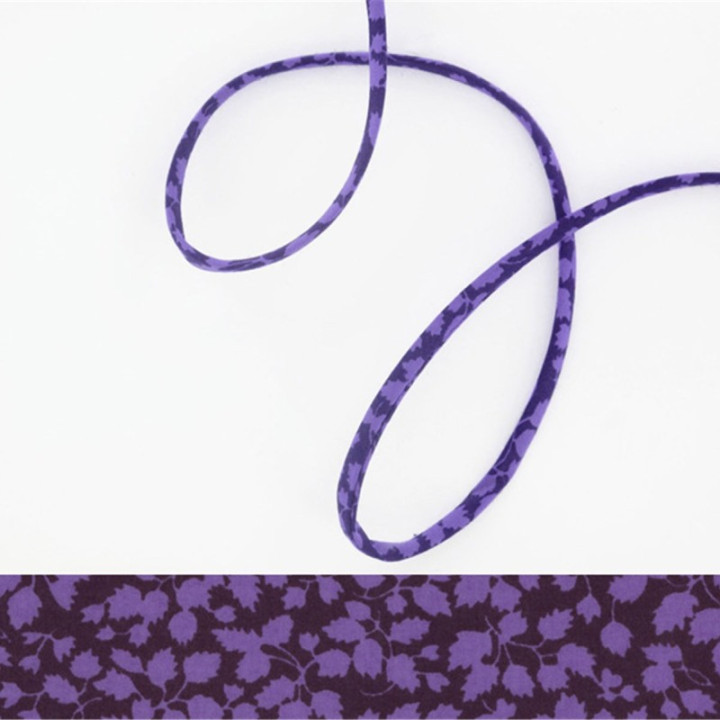 Ruban Spaghetti Liberty Glenjade prune - 4mm