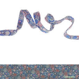 Biais Liberty Sun Gleam bleu 39mm