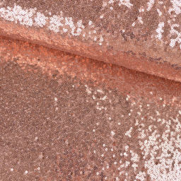 Tissu Sequin fin coloris champagne