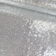 Tissu Sequin fin coloris Argent