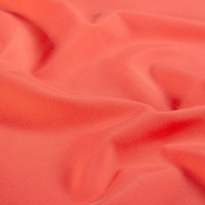 Tissu pour short de bain déperlant - Corail