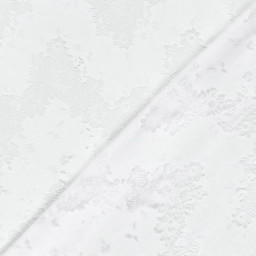 Tissu Dentelle Blanche - Bernie