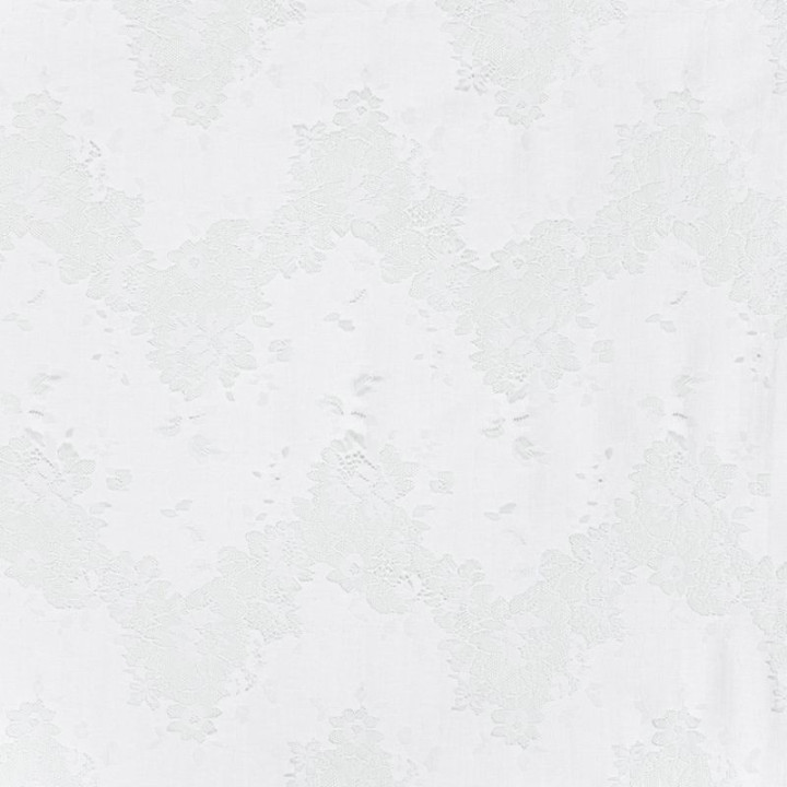 Tissu Dentelle Blanche - Bernie