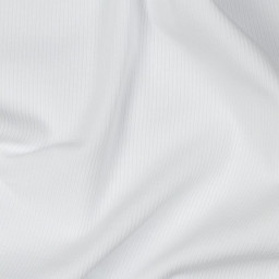 Tissu jersey fines côtes - Blanc
