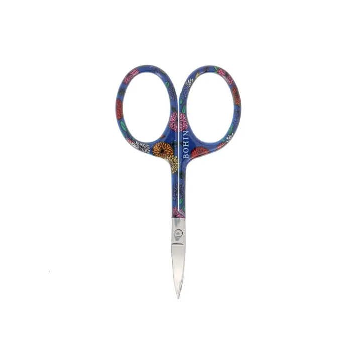 Ciseaux de broderie Blossom Bleu - Bohin 9 cm