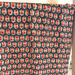 Tissu Indien Block Print Anirya - kalamkari
