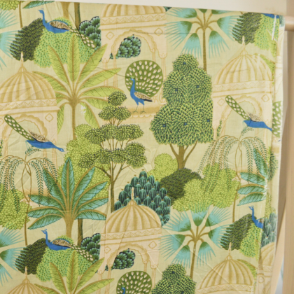 Tissu Indien Block Print Meelara - kalamkari