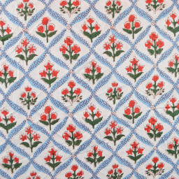 Tissu Indien Block Print Sundesh - kalamkari