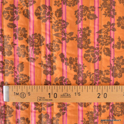 Tissu Matelassé Vertical Alphonse et Souleo - OEKO TEX