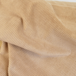 Tissu Velours côtelé Stretch Camel clair - oeko tex