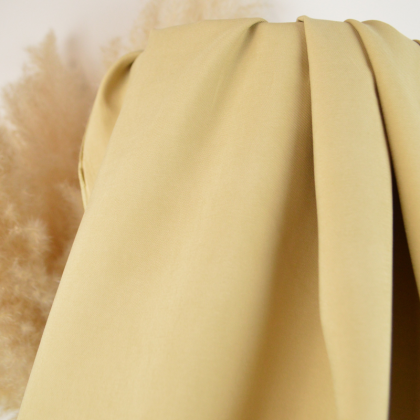 Twill viscose lourd coloris Beige