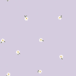 Tissu jersey de coton motif fleurs fond lilas - Oeko tex
