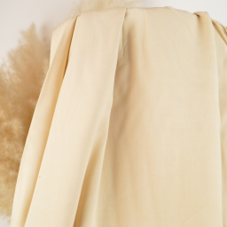 Tissu popeline de Viscose - Beige