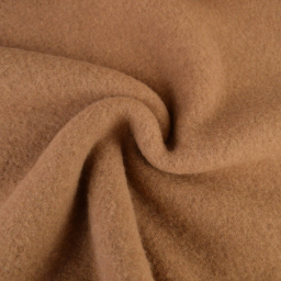 Tissu Polaire 100% laine vierge - Camel