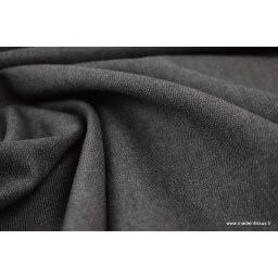 Tissu gabardine costume et confection gris