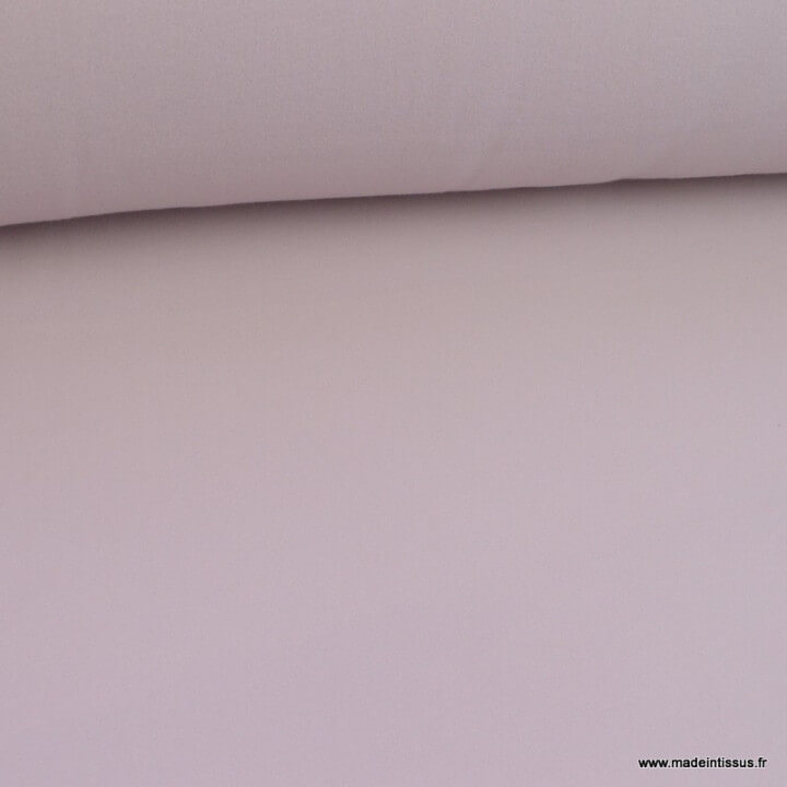 Tissu Micro polaire Rose Pudeur - oeko tex